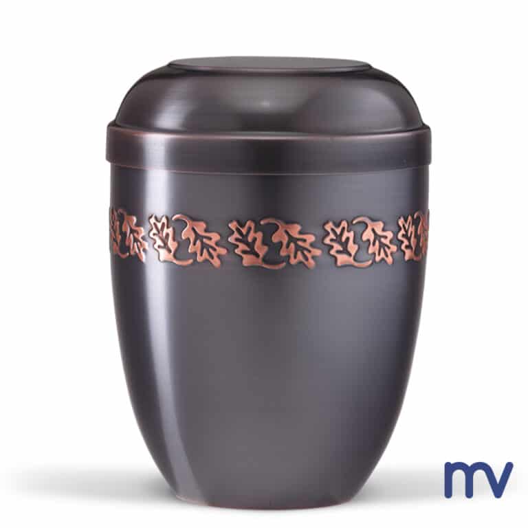 Dark coloured copper urn - Cuivre - Morivita urns