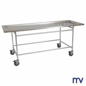 Morivita - Autopsy table in INOX with drain