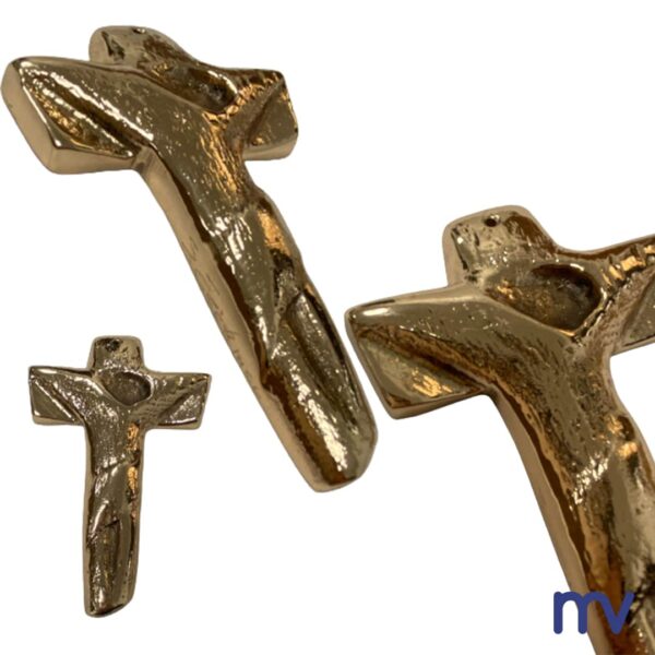 Morivita - Croix de bronze | Conception spéciale en forme de croix handmade in Belgium