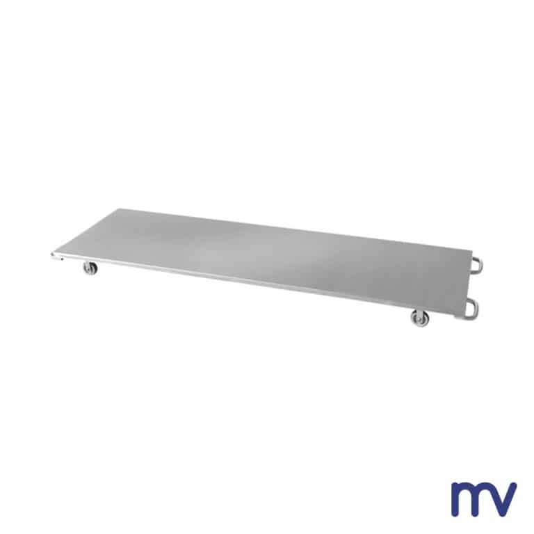 Morivita - body pan without drain in stainless steel - INOX