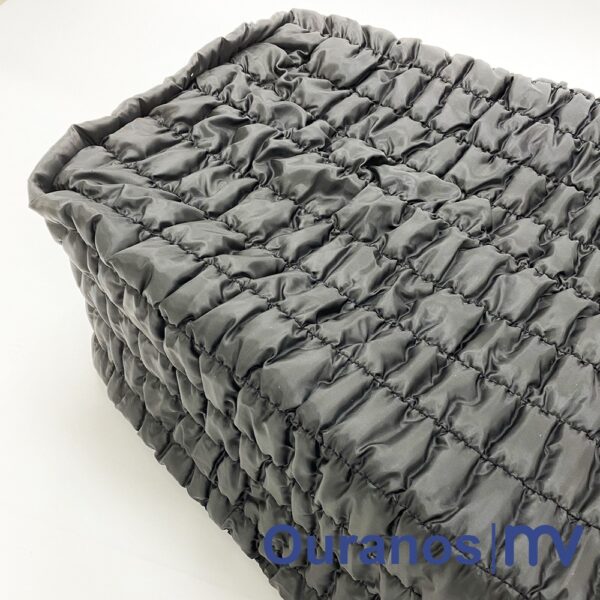 Morivita - Transporthoes in grijs of zwart in Luxe elastische afwerking, gemaakt in hoogwaardige taftastof