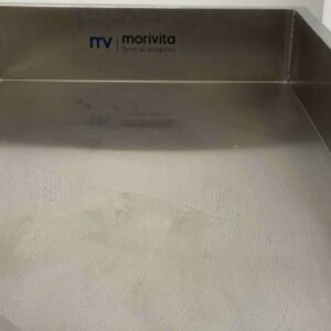 Morivita - Autopsietafel met wasbak en kraan en afvoer INOX