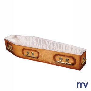 Beautiful coffin liner specially designed by Funeral Supplies Donegal