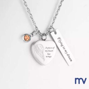 Morivita Funeral Supplies Donegal Ash jewels - Ash bracelets - pendants - key chains - heart and shining stone