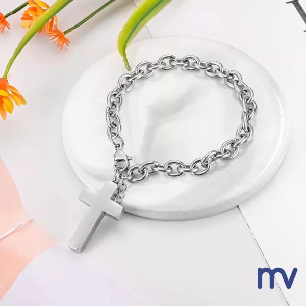 Morivita Funeral Supplies Donegal Ash jewels - Ash bracelets - pendants - key chains - Bracelet with cross