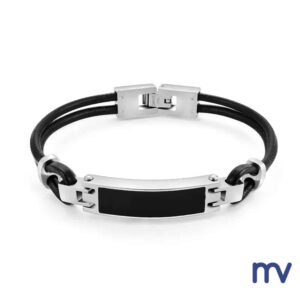 Morivita Funeral Supplies Donegal Ash jewels - Ash bracelets - pendants - key chains - Bracelet Black for Men