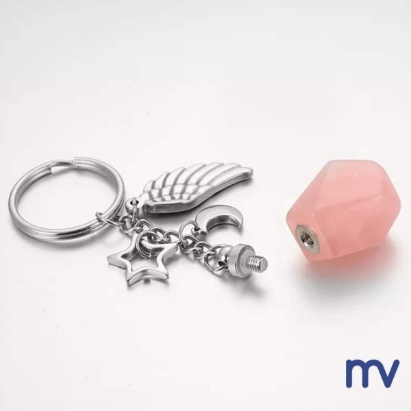 Morivita Funeral Supplies Donegal Ash jewels - Ash bracelets - pendants - key chains - pink