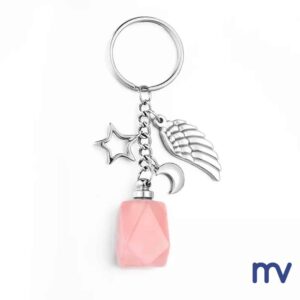 Morivita Funeral Supplies Donegal Ash jewels - Ash bracelets - pendants - key chains -Pink
